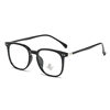 New anti-blue light glasses women's ultra-light TR90 glasses frame can be equipped with myopia degree advanced sense without makeup glasses frame men