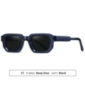 C7 dark blue frame black and gray film