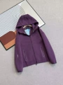 Dark purple coat