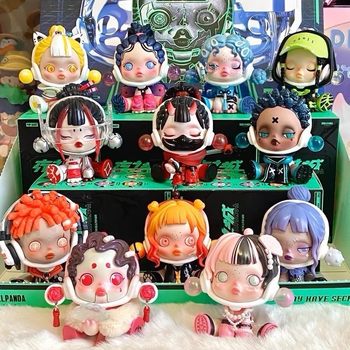 Popmart Bubble Mart Night City Blind Box Sp5 Series Cute Figure Gift Doll Trendy Motherland Edition