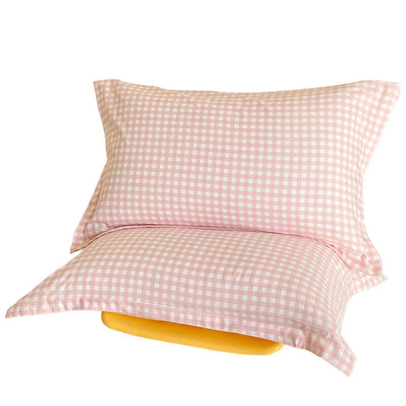 Washed cotton envelope pillowcase a pair of single adult sanding pillowcase factory direct foreign trade wholesale pillowcase