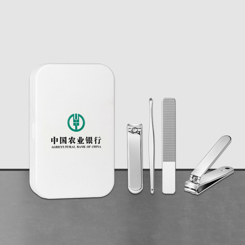 Nail Clipper Set Custom Logo Manicure Tools Business Gift Nail Clippers Stainless Steel Nail Clipper Set Complete Set