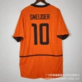 2002 netherlands home jersey #10