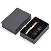 Cross-Border Popular Bracelet Box Plus Regulator Red Copper Bracelet Black Jewelry Gift Box Stainless Steel Watch Strap Chain Box