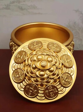 纯黄铜手工匠复古法作旧典藏国风