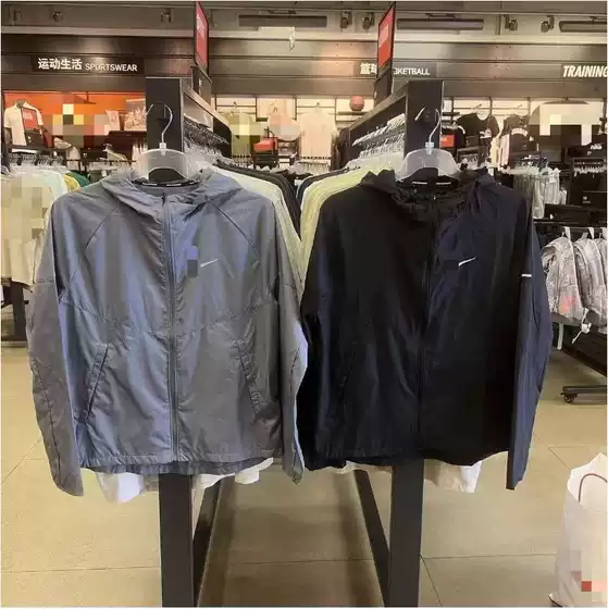 Quick-Dry Single-Layer Woven Windproof Hooded Running Jacket - Casual Training Top, Hot Sale for Export