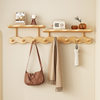 Entrance Hanger Wall Wall Hanging Entry Door Key Bag Storage Clothes Hook Bedroom Door Rear Wave Coat Rack