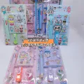 Labubu 8-color pen stationery set