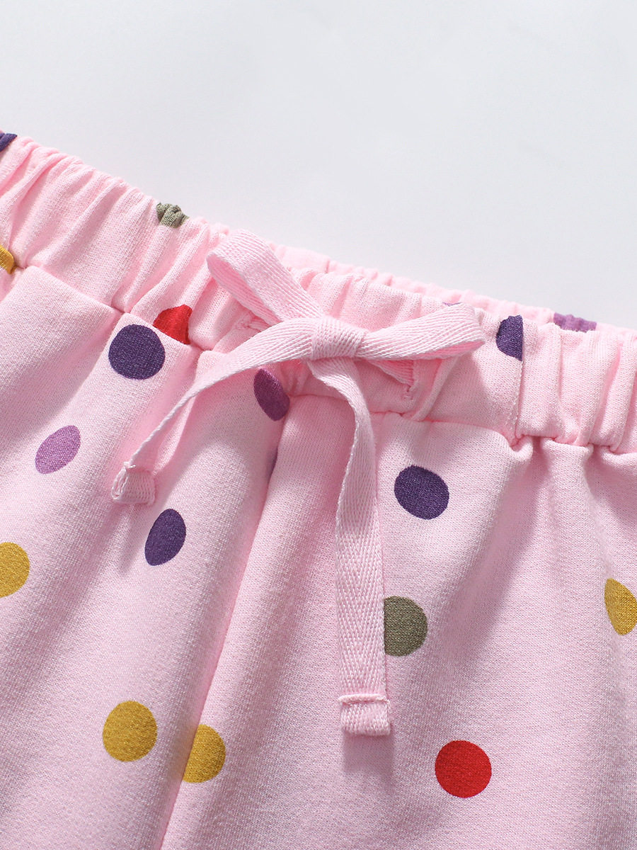 Girls' Summer Pants, Cute Kids' Shorts, Baby Sweet Style Trousers