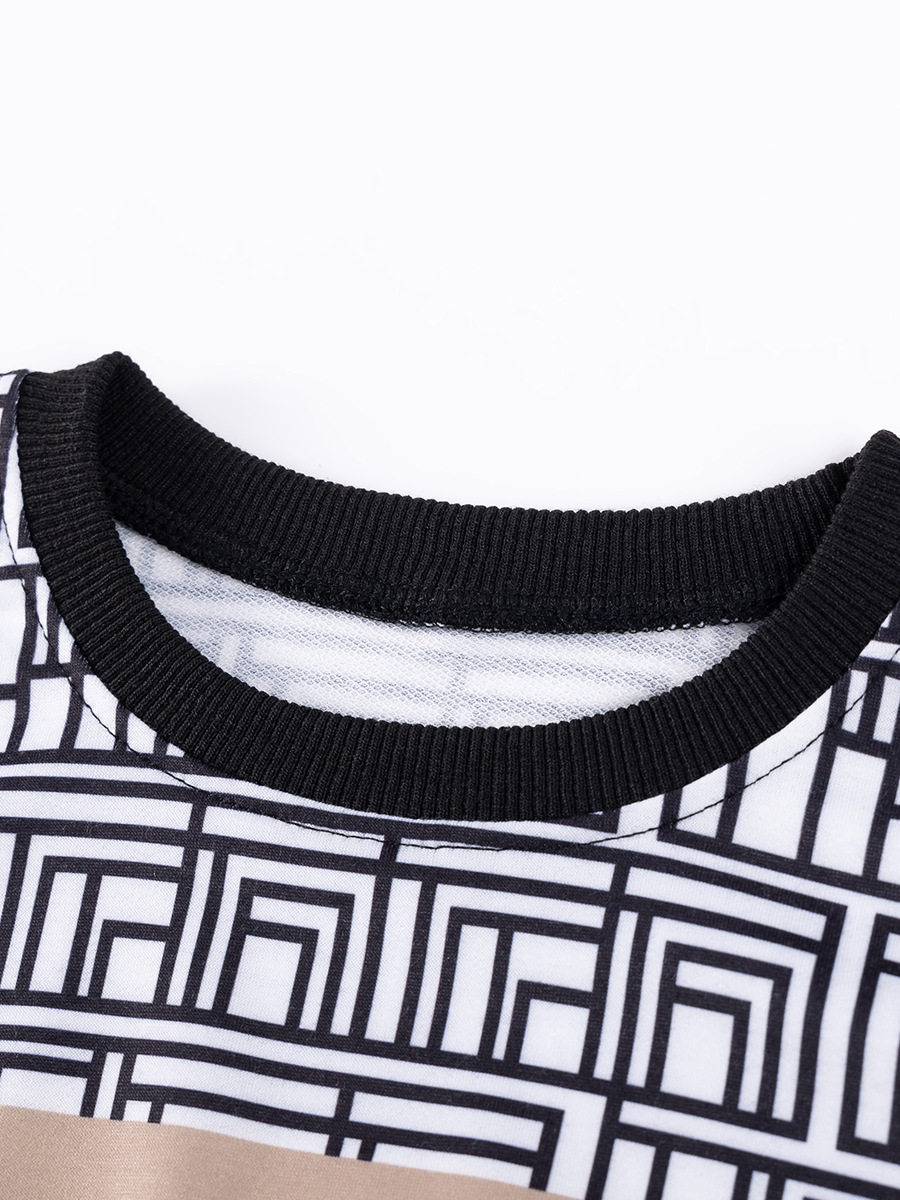 Set Anak Laki-laki Pabrik Sumber, Set Anak Musim Gugur, Pakaian Musim Gugur Lengan Panjang Bayi Bergaya