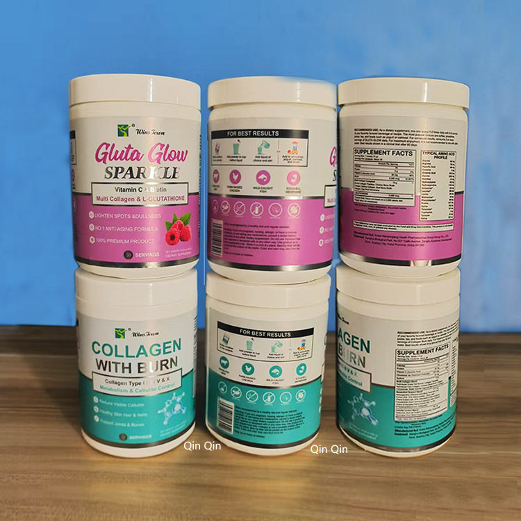 Collagen Skin Gluta Glow Powder Collagen with Burn Powder