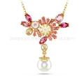 Romantic cherry blossom necklace
