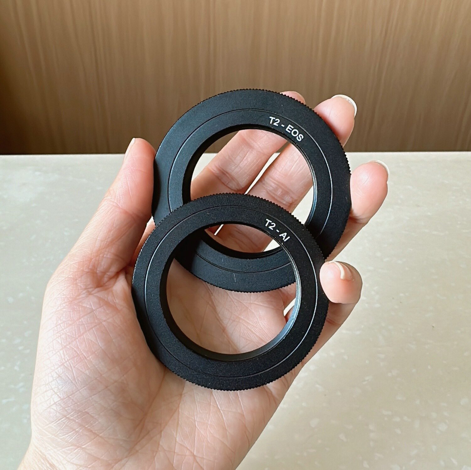 T2-Nikon/EOS Is Suitable for Telephoto Folding Lens to Nikon AI/canon Eos (mount) Body Adapter Ring