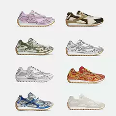 Top Version Rv Bv Jil Silver Thick-Soled Dad Shoes Casual Wang Yibo Same Style Mesh Orbit Sneakers