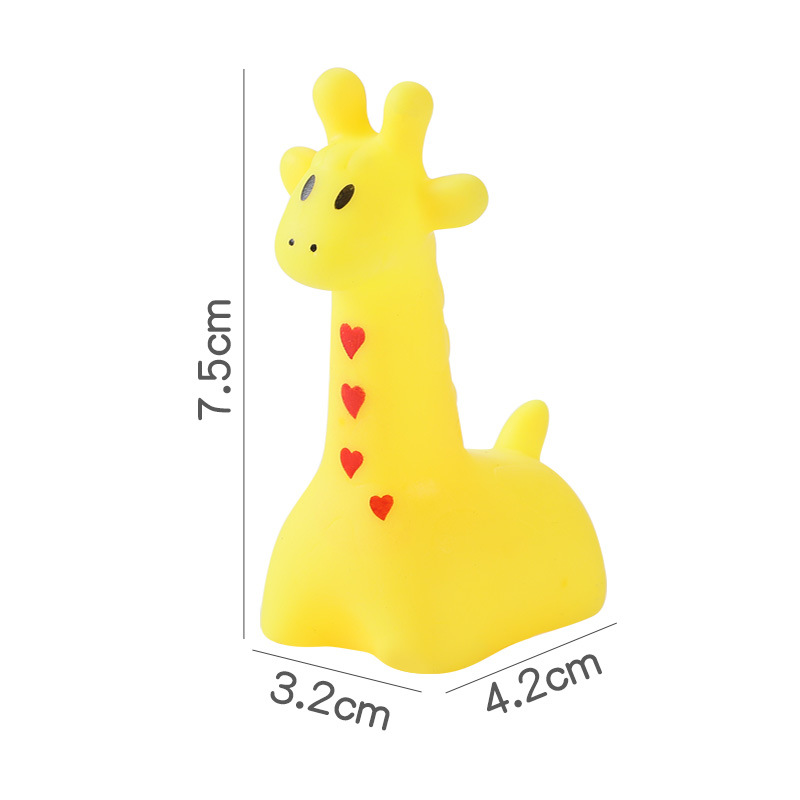 搪胶捏捏乐可爱动物小鸭子儿童洗澡戏水宝宝浴室沐浴益智玩具批发