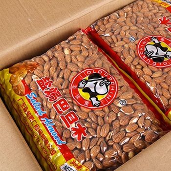 Old Naughty Salt Baked Almond Kernels American NP Grade Large Almond Whole Box Cooked Nut Snacks Baked Cheese and Date Ingredients