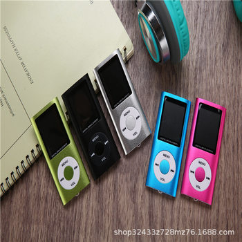 Manufacturer Bluetooth Mp3 Fourth Generation Mp4 1.8 Screen 4Th Generation with Screen Card Music Player Mp4 Card Wholesale Mp4