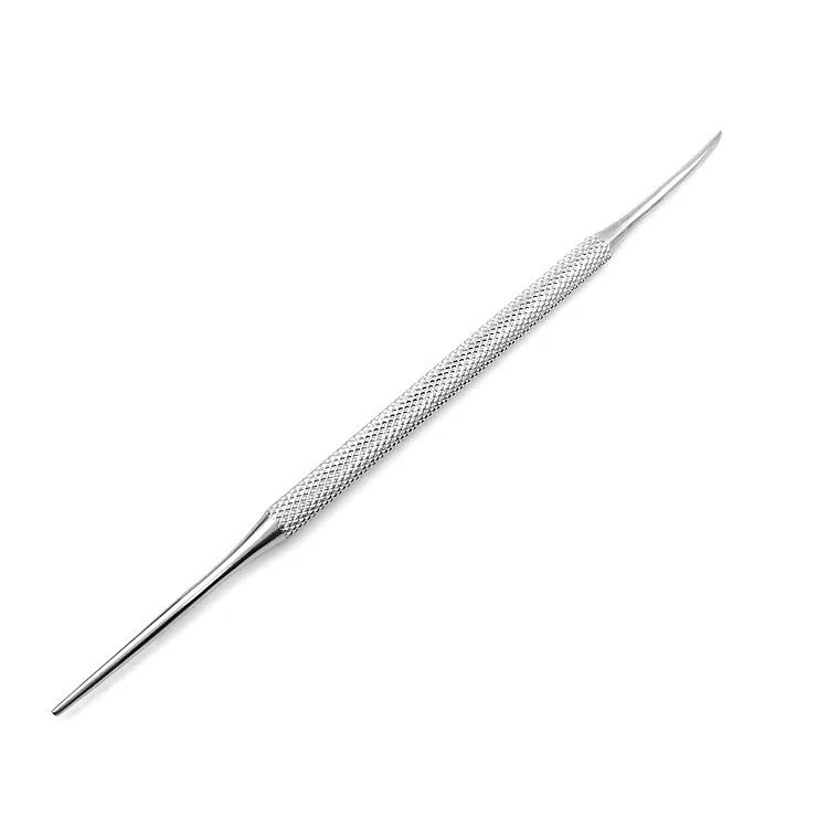 Cross-border Stainless Steel Double-head Nail Picker Nail Dirt Nail Tool for Nail Cleaning Nail Dirt