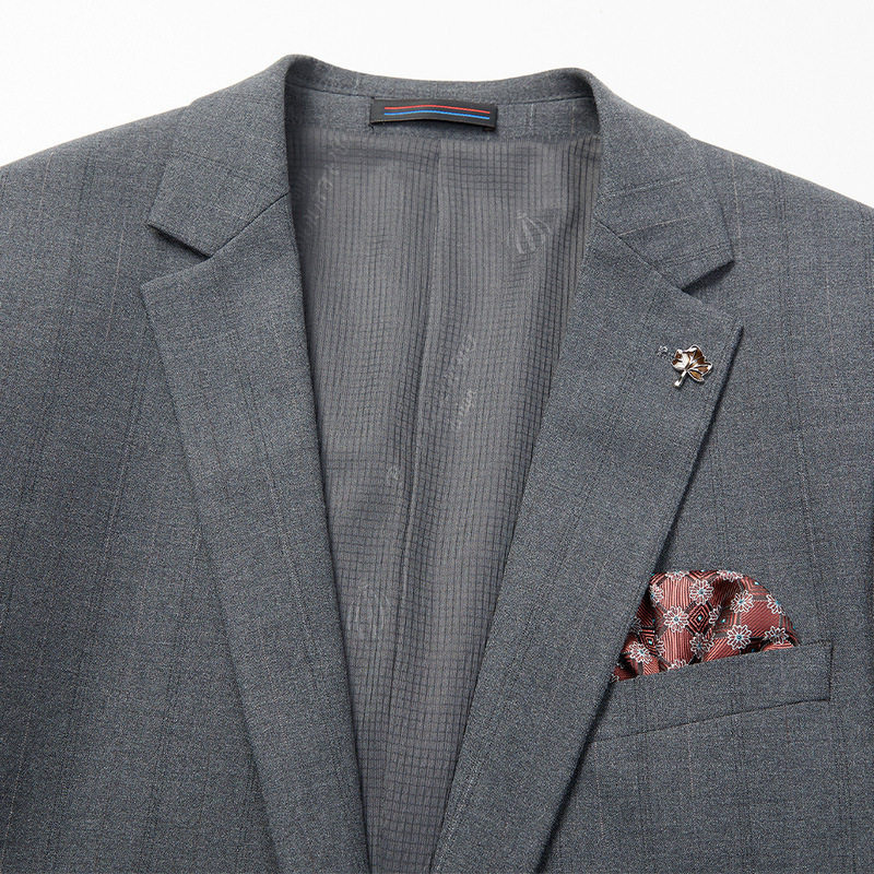 专柜高端羊毛西服套装男正装行政商务修身绅士职业两件套结婚西装