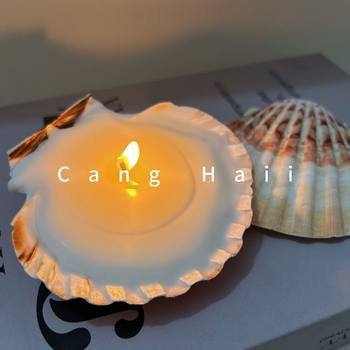 Shell Scallop Candles Aromatherapy Candles Mediterranean Decoration Gift Giving Tourist Souvenirs Amazon Source