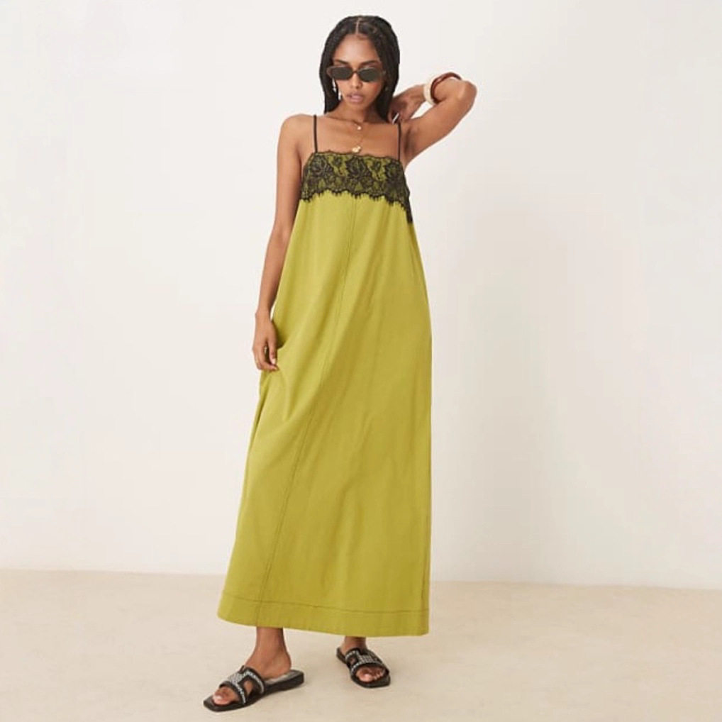 Elegant Sleeveless Lace Trim Dress Womens Fashion Sexy Style Autumn Winter Collection Wholesale Available