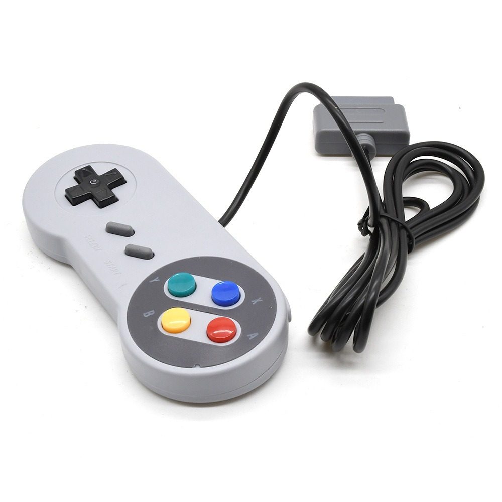 Suitable for Super Nintendo Console Controller, Sfc Controller, 16-Bit Game Controller, Snes Tv Game Console Controller