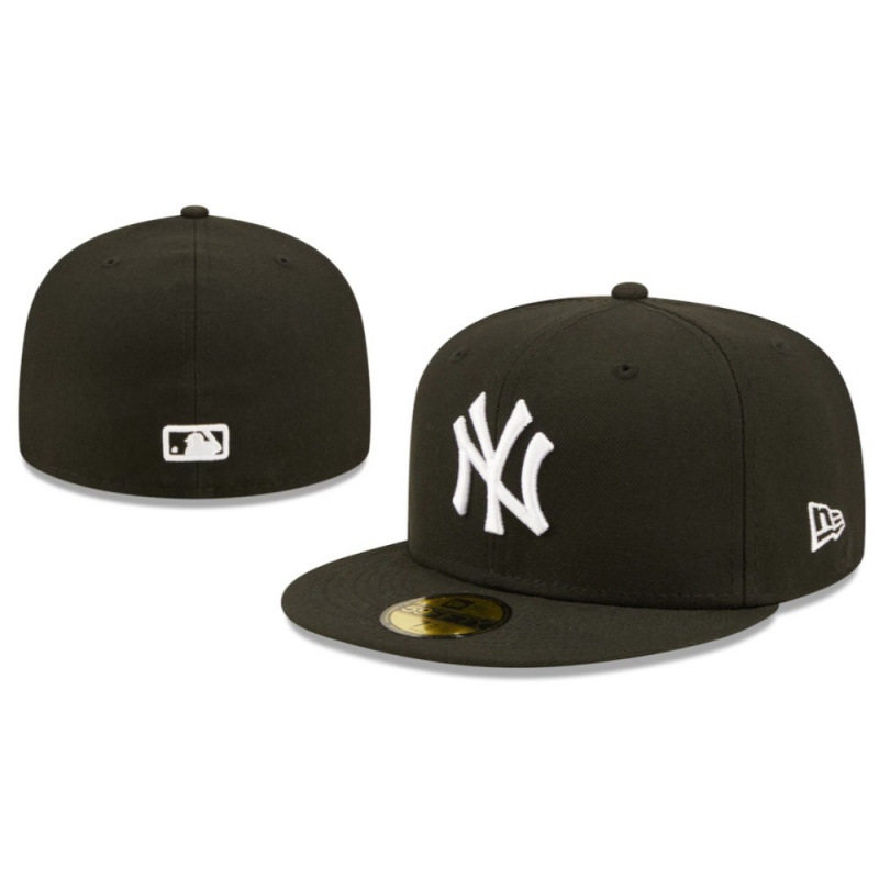 New York Yankees Size Cap Closed Cap Baseball Cap Sunscreen Sun Hat Embroidered Hat Multi-color