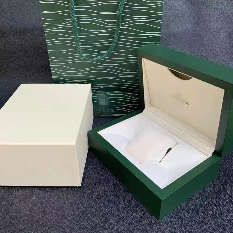 Watch Box, Rolex Watch Box, Green Water Ghost, Black Water Ghost Watch Packaging Box, Wave Pattern Gift Packaging