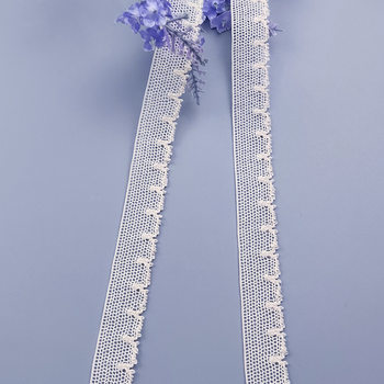 2cm lace lace accessories manufacturers woven in stock wholesale Japanese high-end unilateral 2cm fine cotton lace