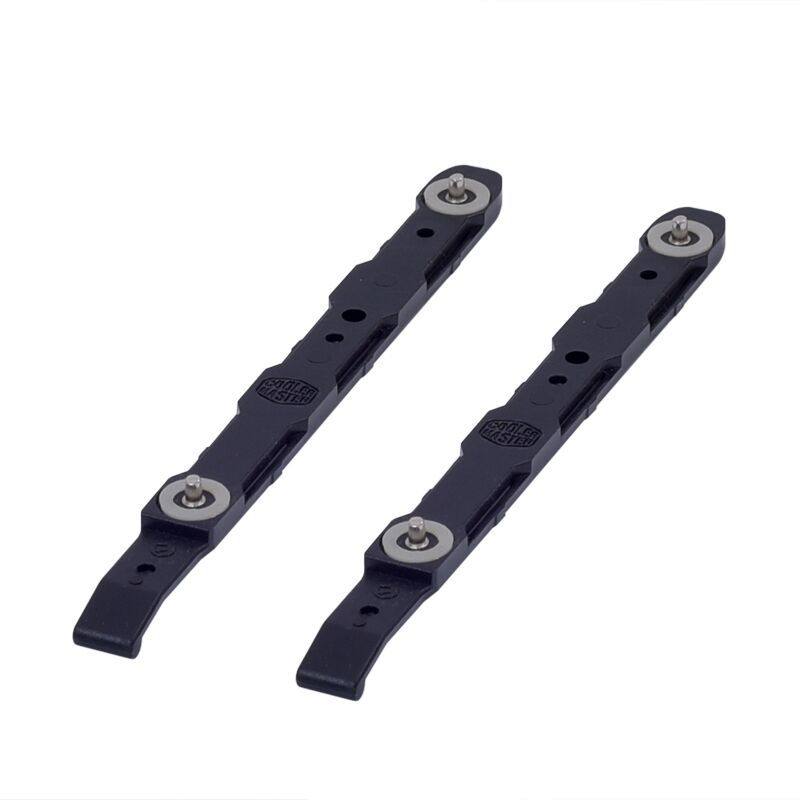 酷冷3.5寸支架导轨滑轨道电脑机箱卡扣一对免螺丝安装