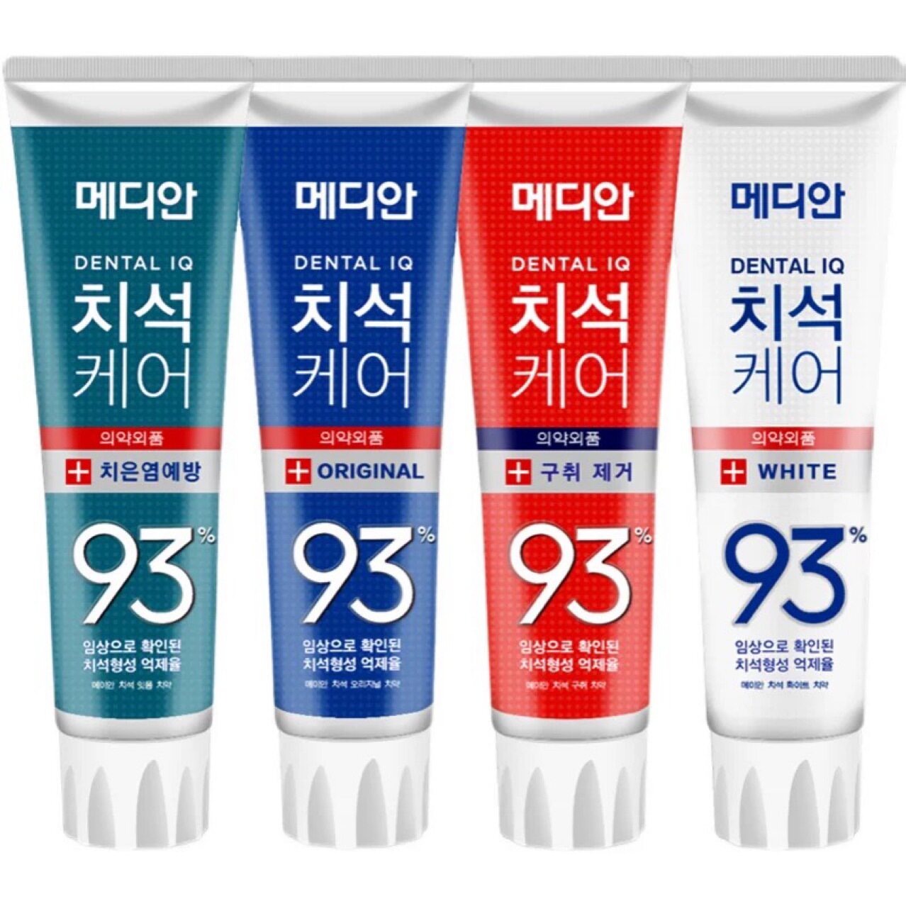 Зубная паста Korea Median 93 очищает зубы, 120 г, освежает дыхание