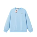 Round neck light blue