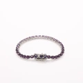 Silver purple diamond (4mm wide and 160mm long)