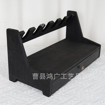 Spot Solid Wood Toy Storage Rack Drawer-Type Multi-Functional Toy Accessories Storage Rack Six-Slot Display Rack