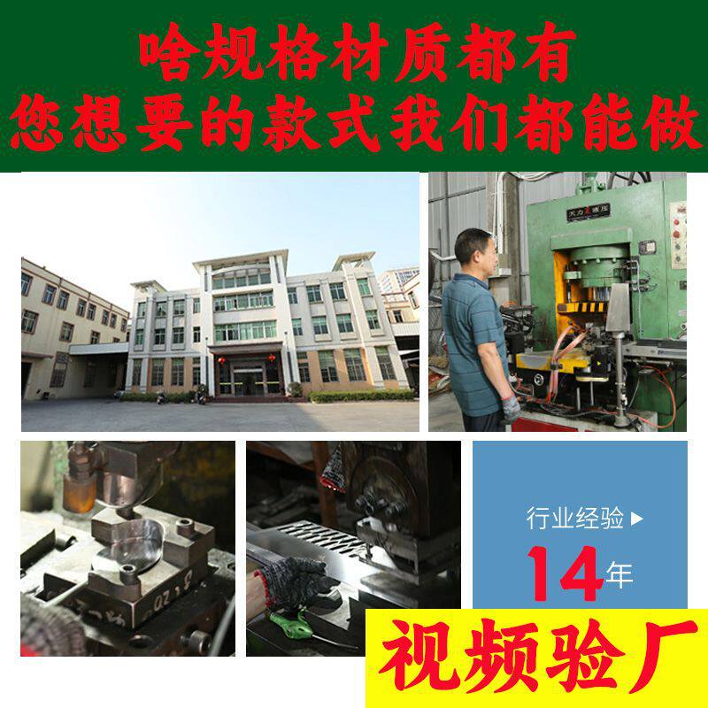 Golden long handle Xingba small round coffee spoon creative cute ice cream stirring dessert 304 stainless steel spoon