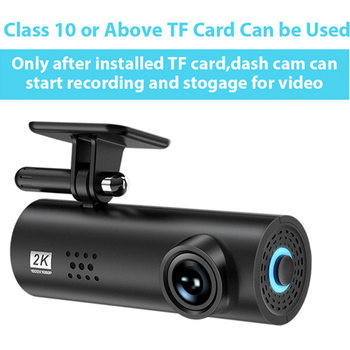 Lf9 Hidden Driving Recorder 4K Front and Rear Dual Recording Wifi Night Vision 1296P High-Definition 24-Hour Parking Monitoring