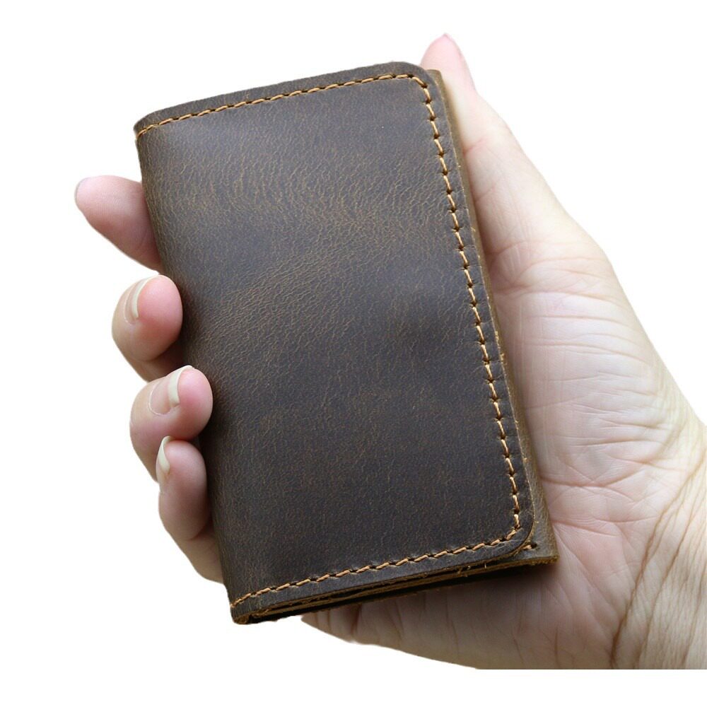 1070 manufacturers first layer cowhide men's card bag driver's license leather case organ credit bank card bag coin purse