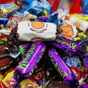 Russian Purple Candy Kdv Mixed Pack Russian Chocolate Wedding Candy Kernel Chocolate Popular Snacks