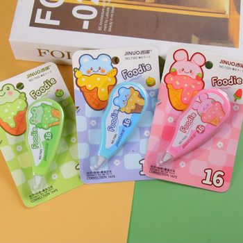 Gino Correction Tape Creative Students Use High Color Value Correction Tape Homework Correction Tape Small Fresh Multifunctional Error Correction Tape