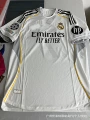 2526 real madrid home player version short sleeves customization