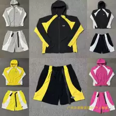 Alcatraz 3m Reflective Splicing Functional Windbreaker Soft Shell Hooded Jacket Men's Trendy Jacket Women's Sports