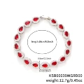 KSB00039 White Gold Red Diamond