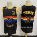 Iverson nuggets no. 3 retro black new style
