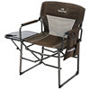 SunnyFeel Outdoor Folding Chair Mountain Camping Director's Chair Dinner Camping Chair Mesh Backrest Table Chair