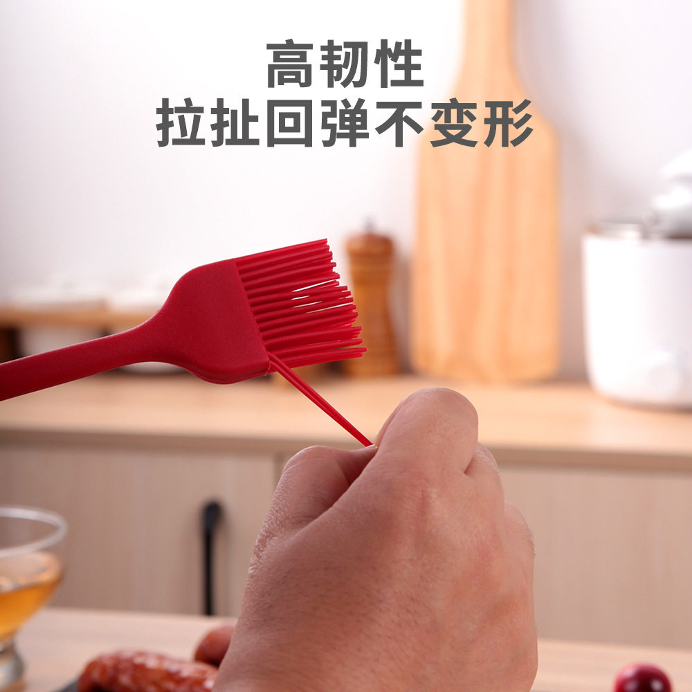 Food Grade small size silicone oil brush integrated all-inclusive oil brush barbecue brush kitchen baking tools seasoning silicone brush