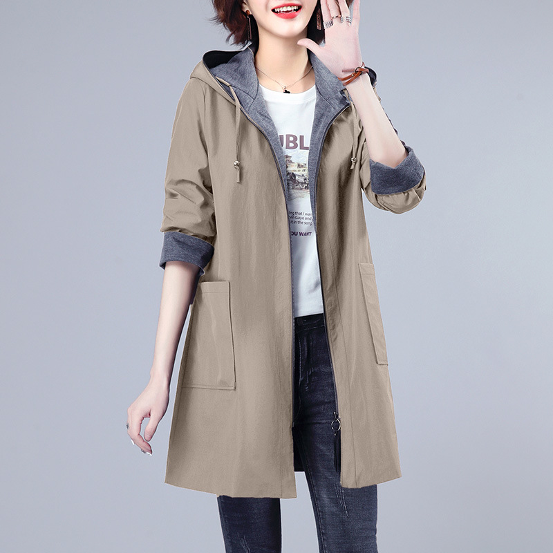 (Mới) Mã B9276 Giá 1400K: Áo Khoác Dài Nữ Tedge Hàng Mùa Xuân Thu Đông Trung Niên Trông Trẻ Hơn Tuổi Thời Trang Nữ Chất Liệu G04 Sản Phẩm Mới, (Miễn Phí Vận Chuyển Toàn Quốc).