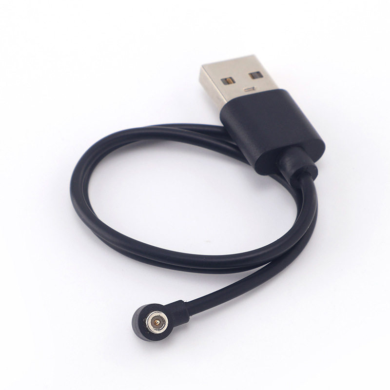 Smart Ring Magnetic Suction Cable 4mm Round Charging Suitable for Wearable Small Appliances Bluetooth Headset Power Cord