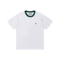 White [1260 little heart color block raglan sleeve style]