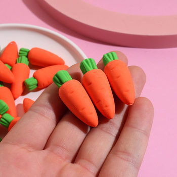 Easter 3D Carrot Disassembly Eraser Cute Children's Stationery Cross-Border Prizes Children's Learning Stationery Wholesale