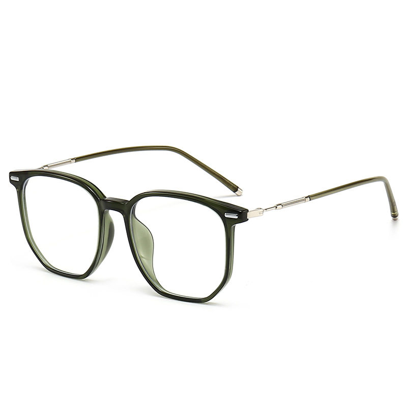 No Makeup Large Frame New Anti-Blue Light Glasses High-End Tr90 Fashion Versatile Glasses Frame for Women Wholesale Glasses Frame for Men